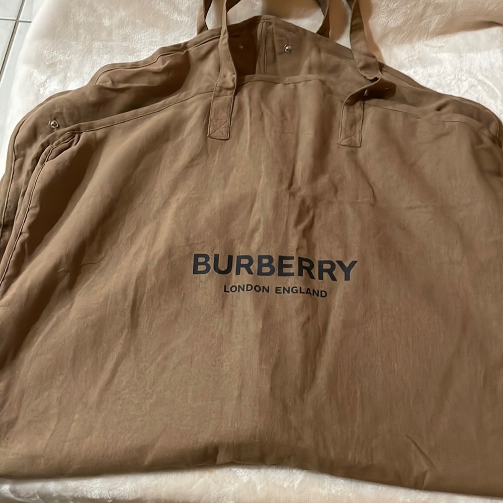 Burberry garment bag